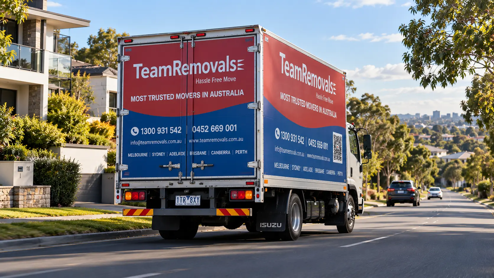 Local removalists carrying items for nearby suburb moves