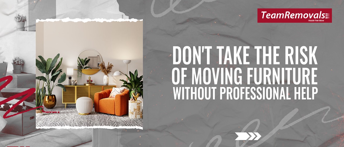 Don't Take The Risk of Moving Furniture Without Professional Help