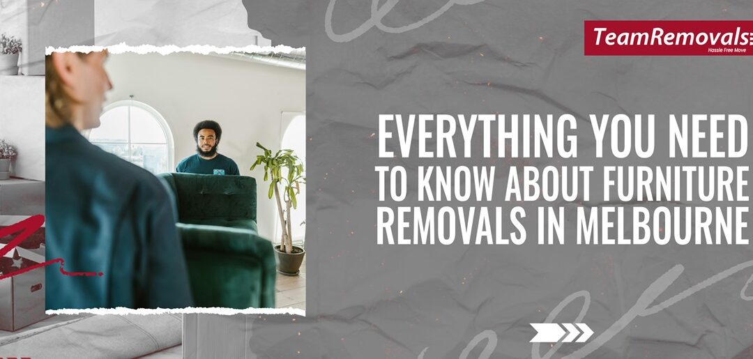 Everything You Need To Know About Furniture Removals in Melbourne