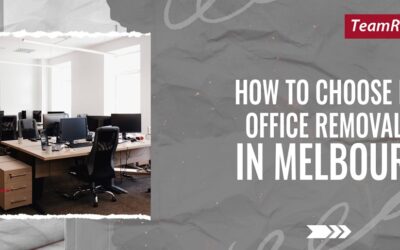 How to Choose Best Office Removalists in Melbourne