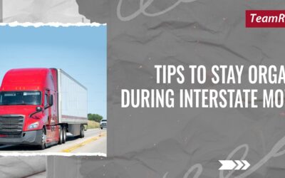 Tips to Stay Organise During Interstate Moving