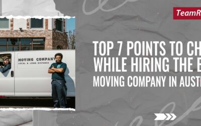 Top 7 Points to Check While Hiring the best Moving Company in Australia