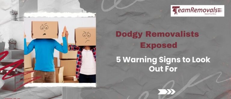 Dodgy Removalists Exposed 5 Warning Signs to Look Out For