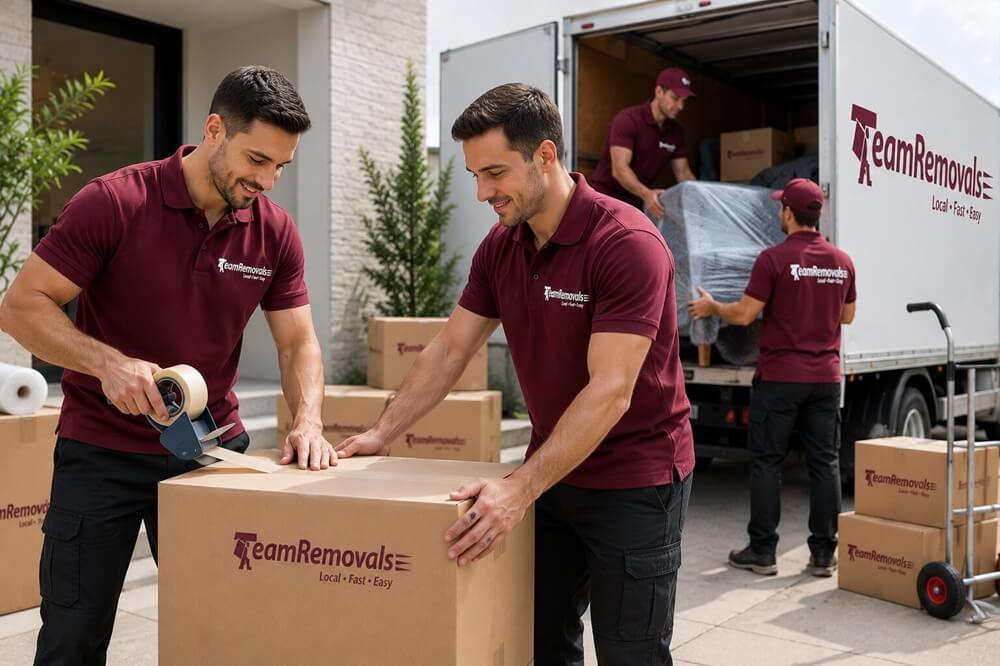 House Removalists Loading Furniture